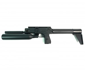 Пневматический пистолет Cardinal-A (PCP, колба 0,45 л, э/приклад, удл. ствол с модер., пл. Weaver) 6,35 мм