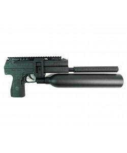 Пневматический пистолет Cardinal-T (PCP, колба 0,45 л, удл. ствол с модер., пл. Weaver) 6,35 мм