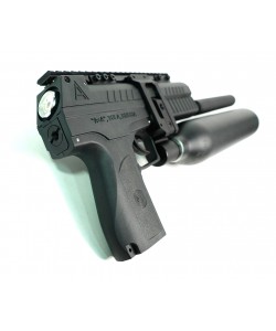 Пневматический пистолет Cardinal-T (PCP, колба 0,45 л, удл. ствол с модер., пл. Weaver) 6,35 мм