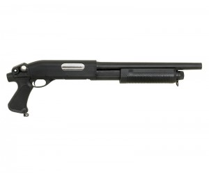 Страйкбольный дробовик Cyma Remington M870 Compact, металл (CM.351MN)