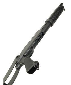 Страйкбольный дробовик Cyma Remington M870 Compact, скл. приклад, пластик (CM.352)