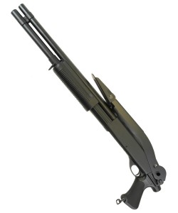 Страйкбольный дробовик Cyma Remington M870 Long, скл. приклад, пластик (CM.352L)