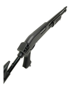 Страйкбольный дробовик Cyma Remington M870 Long, телескоп. приклад, пластик (CM.353L)