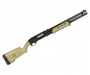 Страйкбольный дробовик Cyma Remington M870 Magpul Long Tan, металл (CM.355LM TN)