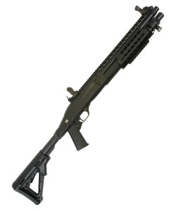 Страйкбольный дробовик Cyma Benelli M3 Super 90, регул. приклад (CM.366 BK)