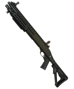 Страйкбольный дробовик Cyma Benelli M3 Super 90, регул. приклад (CM.366 BK)