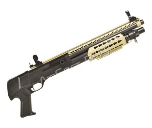 Страйкбольный дробовик Cyma Benelli M3 Super 90 Breacher Tan (CM.368 TN)