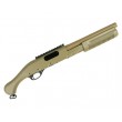 Страйкбольный дробовик Cyma Remington M870 shotgun Tan, пластик (CM.357A TN) - фото № 1