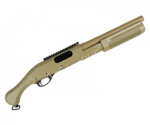 Страйкбольный дробовик Cyma Remington M870 shotgun Tan, пластик (CM.357A TN)