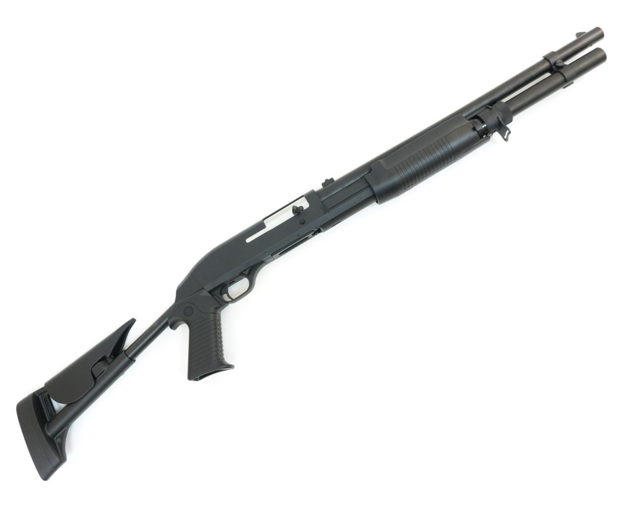 Страйкбольный дробовик Cyma Benelli M3 Super 90 Long, пластик (CM.363L)