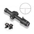 Оптический прицел Discovery ED-AR 1-6x24IR FFP, подсветка, загонный, 30 мм, на Weaver - фото № 2