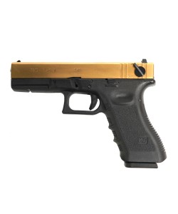 Страйкбольный пистолет WE Glock-18 Gen.3 Titanium Gold (WE-G002A-TG)