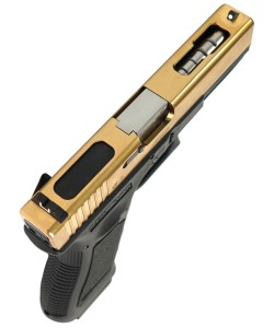Страйкбольный пистолет WE Glock-18 Gen.3 Titanium Gold (WE-G002A-TG)