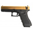 Страйкбольный пистолет WE Glock-18 Gen.3 Titanium Gold (WE-G002A-TG) - фото № 1