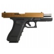 Страйкбольный пистолет WE Glock-18 Gen.3 Titanium Gold (WE-G002A-TG) - фото № 4