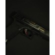 Страйкбольный пистолет WE Glock-34 G-Force Titanium Gold, черная рамка, золот. затвор - фото № 7