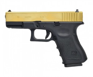 Страйкбольный пистолет WE Glock-35 Gen.3 Titanium Gold (WE-G009A-TG)