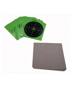 Мишень бумажная Круг 170х170 мм, проявляющая попадание (2076-17)