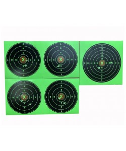 Мишень бумажная Круг 170х170 мм, проявляющая попадание (2076-17)