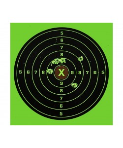 Мишень бумажная Круг 170х170 мм, проявляющая попадание (2076-17)