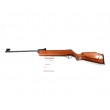 Пневматическая винтовка Borner Beta Wood Classic XS12 (дерево, ★3 Дж) 4,5 мм - фото № 6