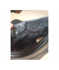 Полусапоги для военнослужащих, тип А (кожа, овчина мех.)