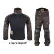 Тактическая униформа EmersonGear G2 Combat Suit ＆Pants (Multicam Black) - фото № 3