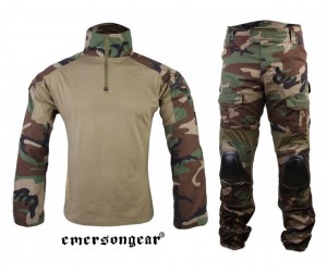 Тактическая боевая униформа EmersonGear G2 (WoodLand / WL)