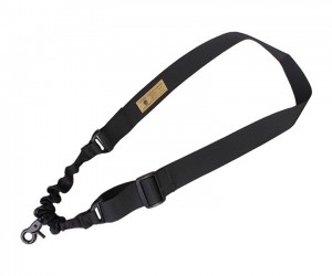 Ремень оружейный одноточечный EmersonGear Bungee sling (Black)