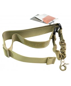 Ремень оружейный одноточечный EmersonGear Bungee sling (Tan)