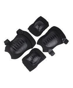 Наколенники + налокотники EmersonGear Military Kneepad (Black)
