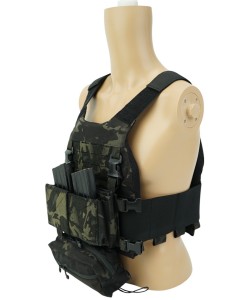 Разгрузочный жилет EmersonGear FCS Style Vest w/MK Chest Rig Set (Multicam Black)