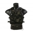 Разгрузочный жилет EmersonGear FCS Style Vest w/MK Chest Rig Set (Multicam Black) - фото № 1