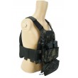 Разгрузочный жилет EmersonGear FCS Style Vest w/MK Chest Rig Set (Multicam Black) - фото № 3