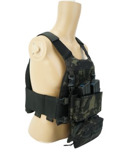 Разгрузочный жилет EmersonGear FCS Style Vest w/MK Chest Rig Set (Multicam Black)