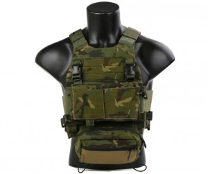 Разгрузочный жилет EmersonGear FCS Style Vest w/MK Chest Rig Set (Multicam Tropic)