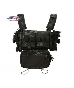 Разгрузочная система EmersonGear Micro Fight Chissis MK3 Chest Rig (Multicam Black)