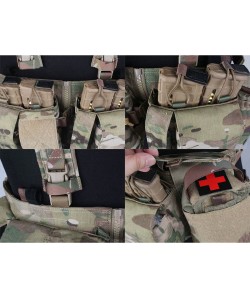 Разгрузочная система EmersonGear UW Gen V Split Front Chest Rig (Multicam Black)