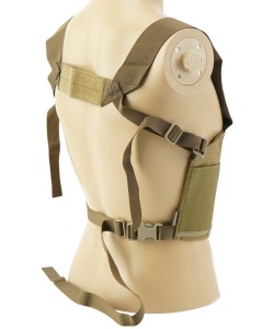 Разгрузка EmersonGear Speed SCAR-H Chest Rig, с карманами (Coyote)