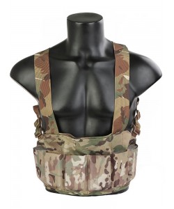 Разгрузка EmersonGear Speed SCAR-H Chest Rig, с карманами (CP/Multicam)