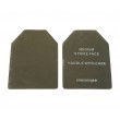 Макет бронепластин EmersonGear EVA Tactical Vest Dummy Plate-M (2 шт.) - фото № 1