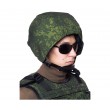 Шлем защитный «Альфа-2» (класс Бр2+С, держит осколки) зеленый пиксель - фото № 7