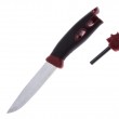 Нож Morakniv Companion Spark, с огнивом, бордовый (13571) - фото № 3
