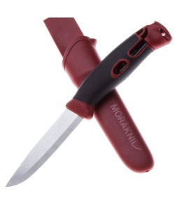 Нож Morakniv Companion Spark, с огнивом, бордовый (13571)