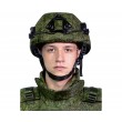 Шлем защитный «Альфа-2М» (класс Бр2) модернизированный, круговая защита - фото № 1