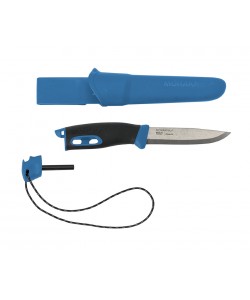 Нож Morakniv Companion Spark, с огнивом, голубой (13572)
