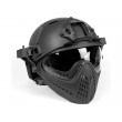 Шлем с очками и маской комплектом AS-HM0122 (Black) - фото № 1