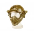 Шлем с очками и маской комплектом AS-HM0122 (Tan) - фото № 2