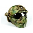 Шлем с очками и маской комплектом AS-HM0122 (Multicam) - фото № 1