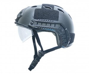 Шлем пластиковый Ops Core SH6985 с очками Black